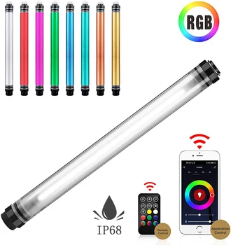 Luxceo P7RGB PRO Led Video Light Wand IP68 Водонепроницаемая Полноцветная Лампа Для Камеры С Управлением Приложением, Встроенный Аккумулятор Для Студийного Заливающего Света  5