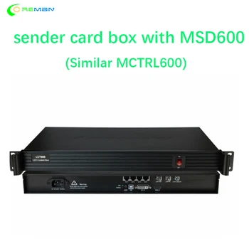 более дешевый дизайн, аналогичный контроллеру MCTRL600 LCT600 светодиодный дисплей полноцветная карта отправки msd600 внутри светодиода  10